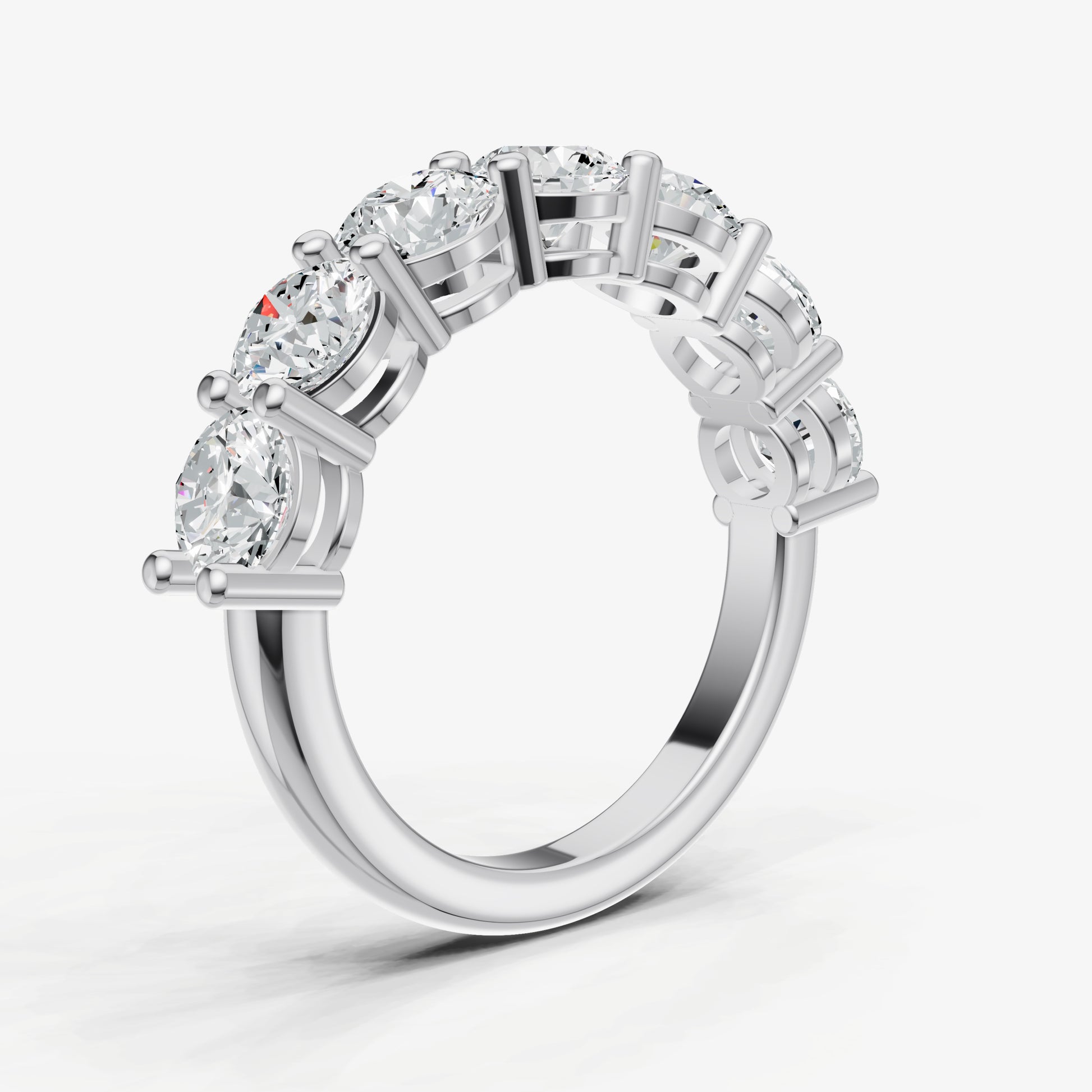 Statement Crown Set 0.40ct (40pt) Diamond Band