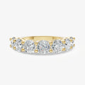 Statement Crown Set Round 40pt Diamond Band