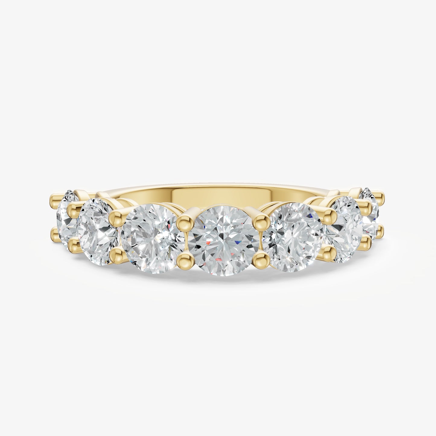 Statement Crown Set 0.40ct (40pt) Diamond Band