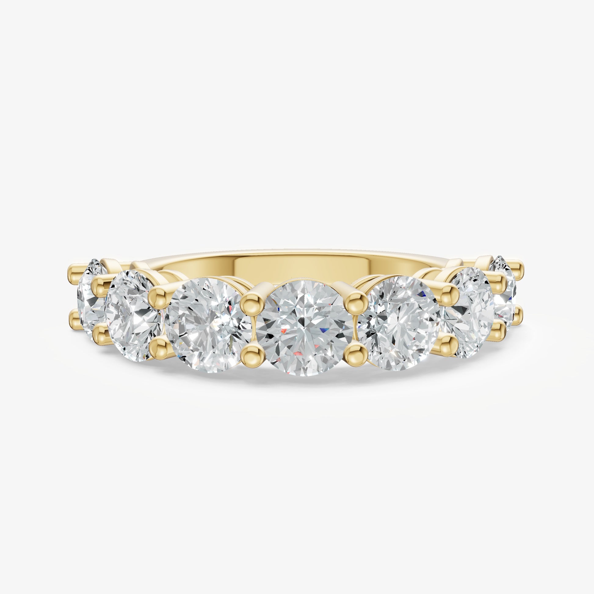 Statement Crown Set 0.40ct (40pt) Diamond Band