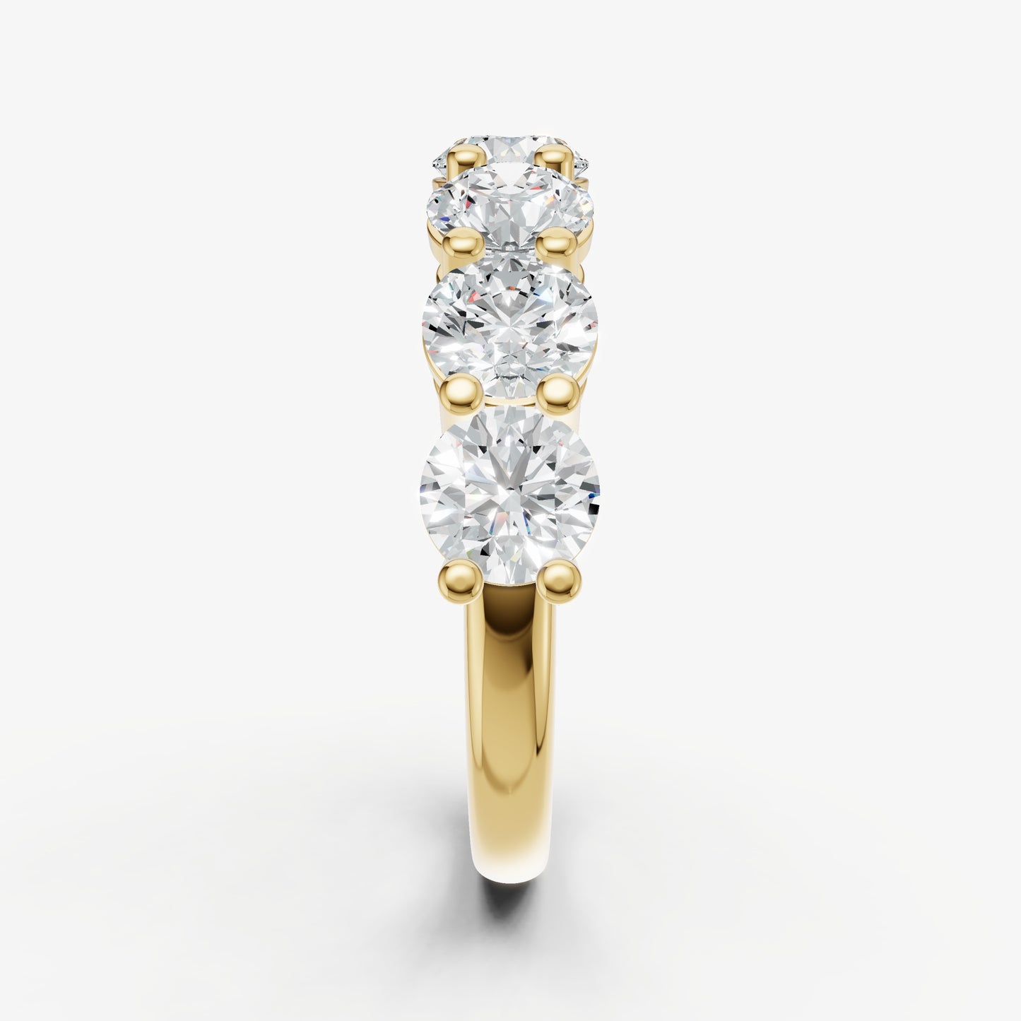 Statement Crown Set 0.40ct (40pt) Diamond Band