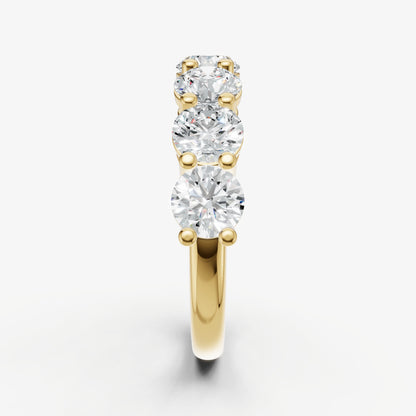 Statement Crown Set 0.40ct (40pt) Diamond Band