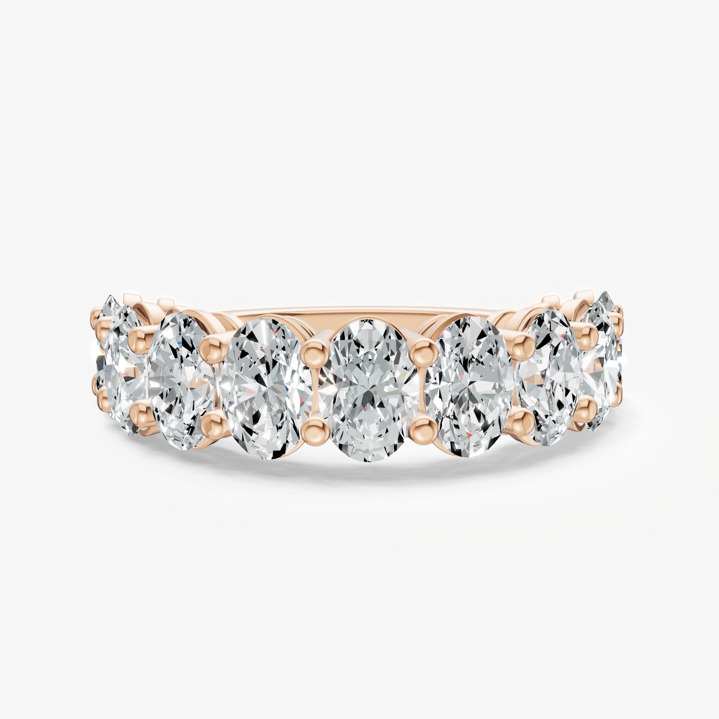 Statement Crown Set 0.40ct (40pt) Diamond Band