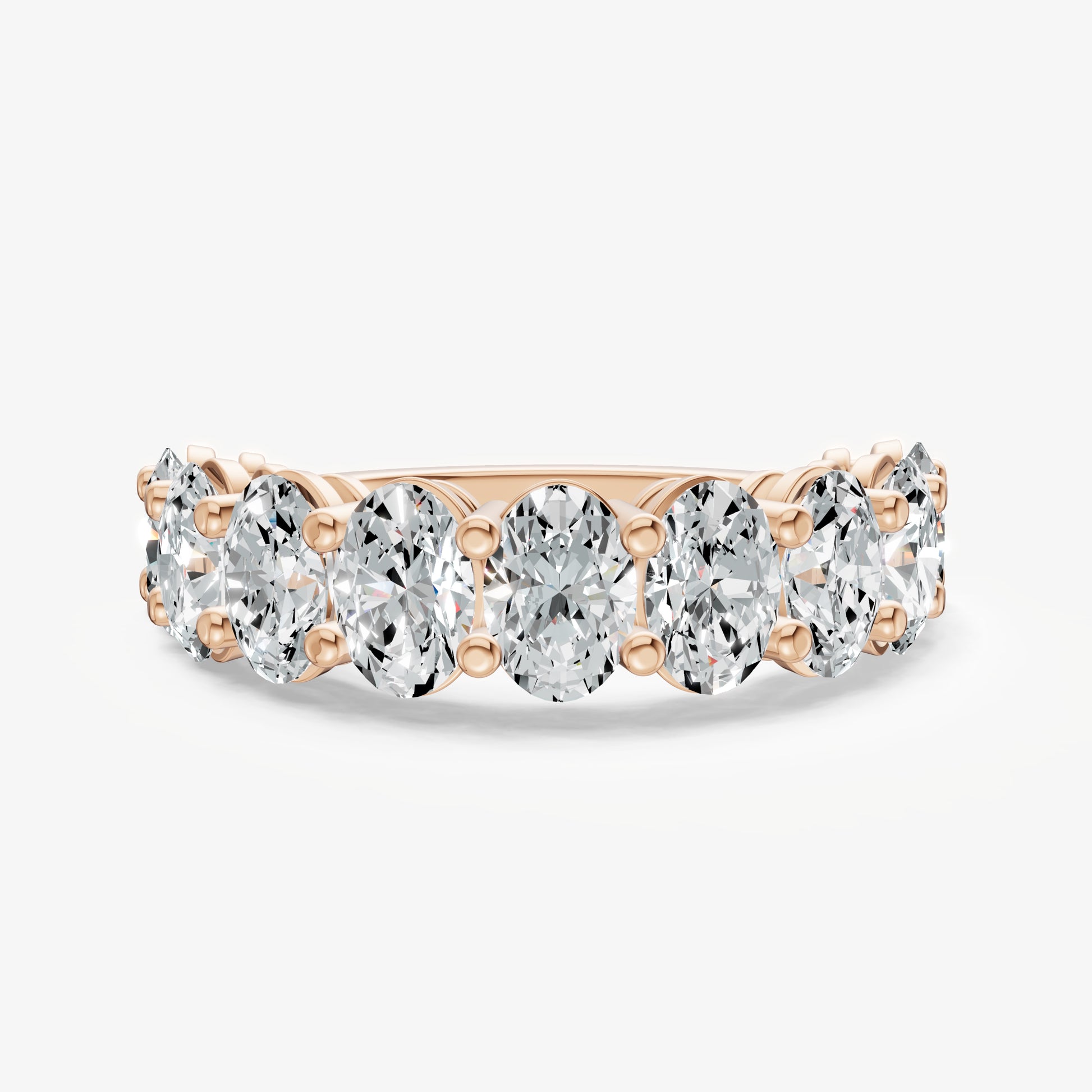 Statement Crown Set 0.40ct (40pt) Diamond Band