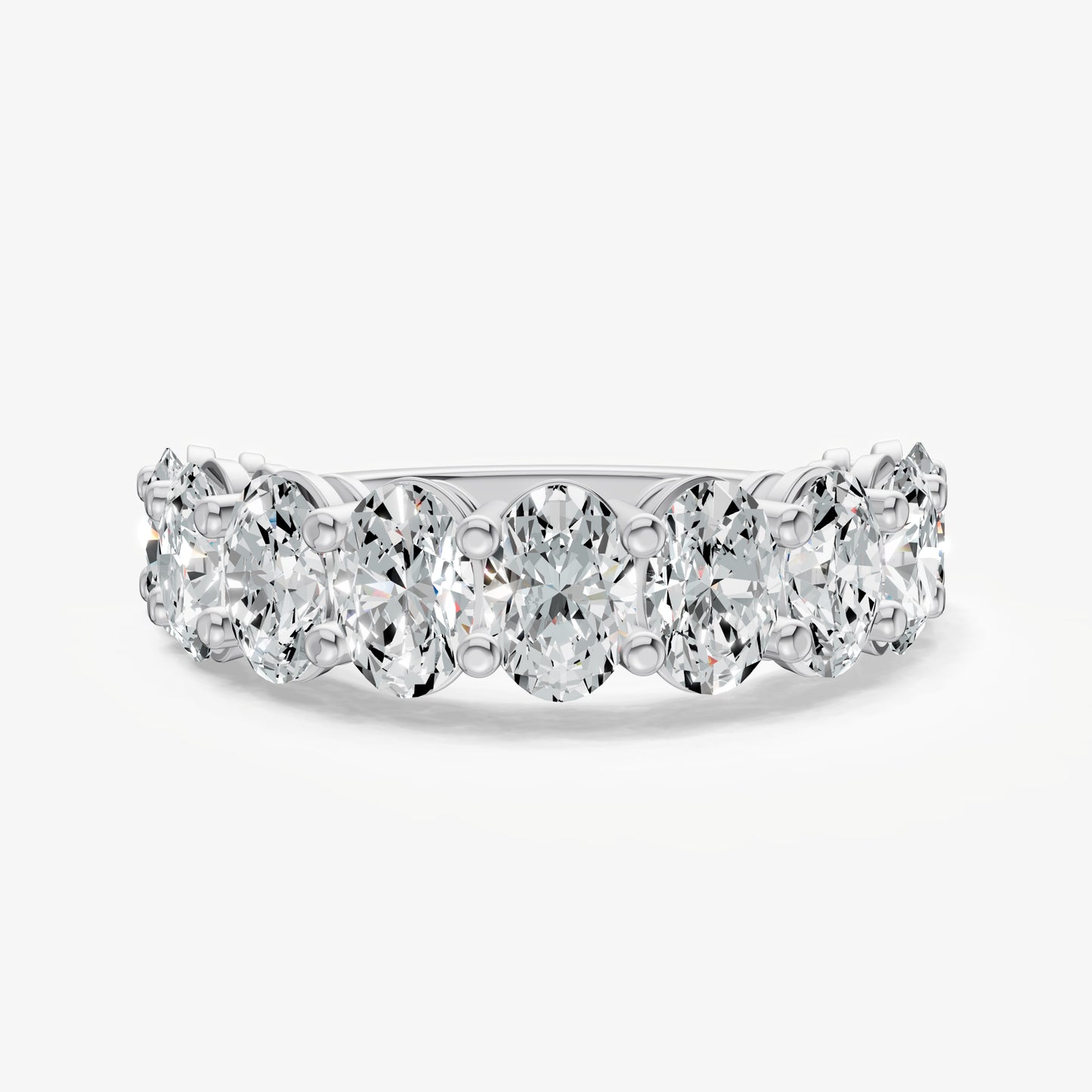 Statement Crown Set 0.40ct (40pt) Diamond Band