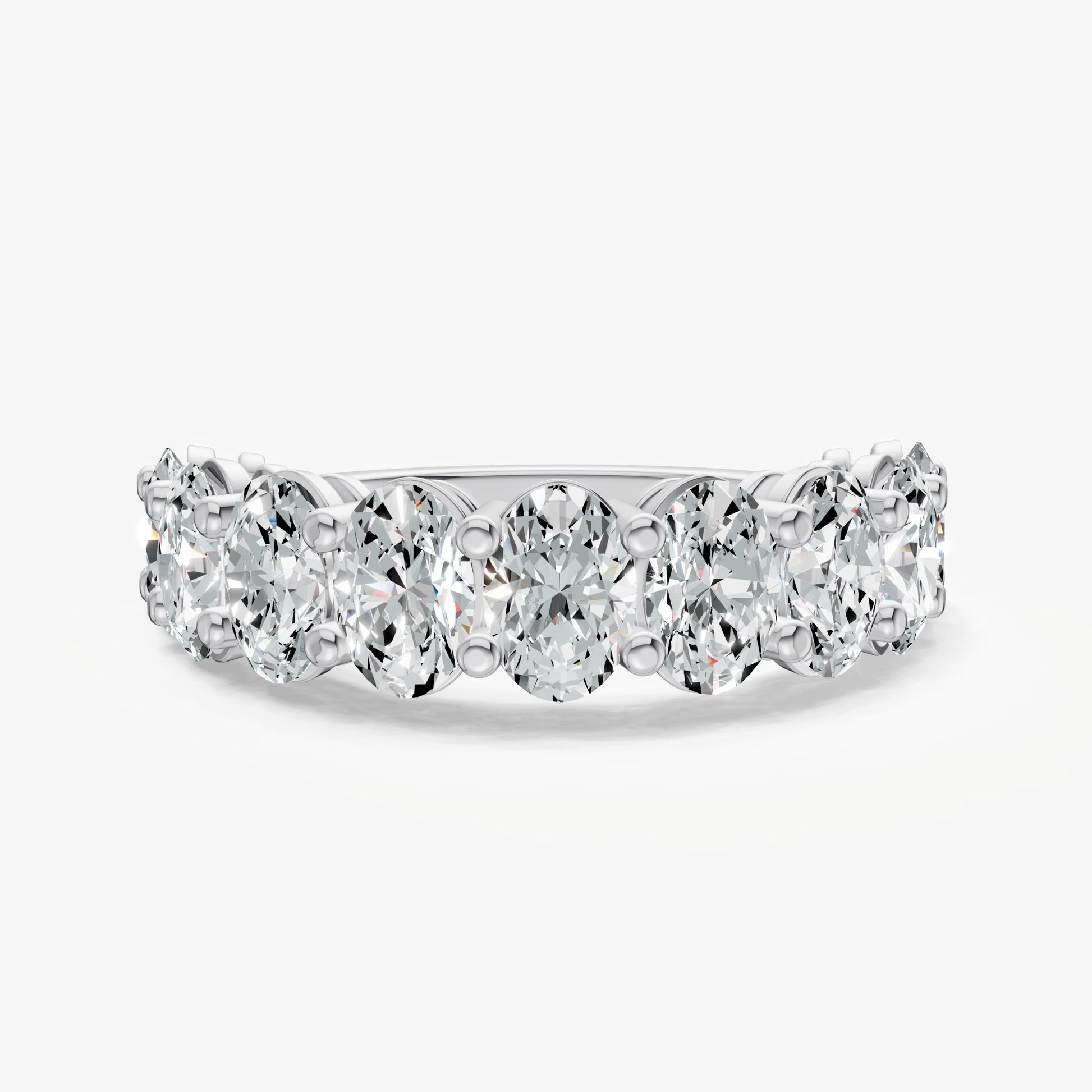 Statement Crown Set 0.40ct (40pt) Diamond Band