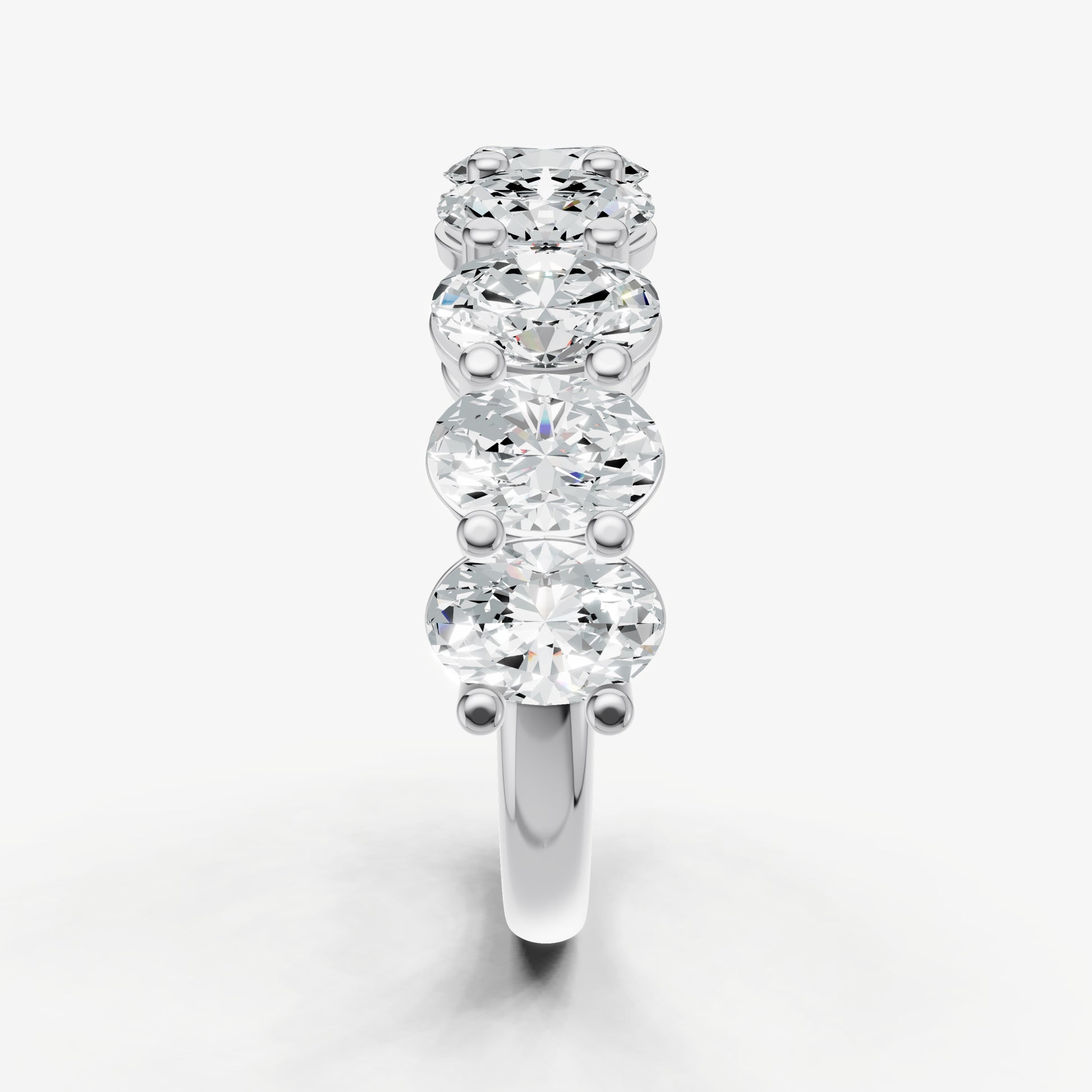 Statement Crown Set 0.40ct (40pt) Diamond Band