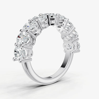 Statement Crown Set 0.40ct (40pt) Diamond Band