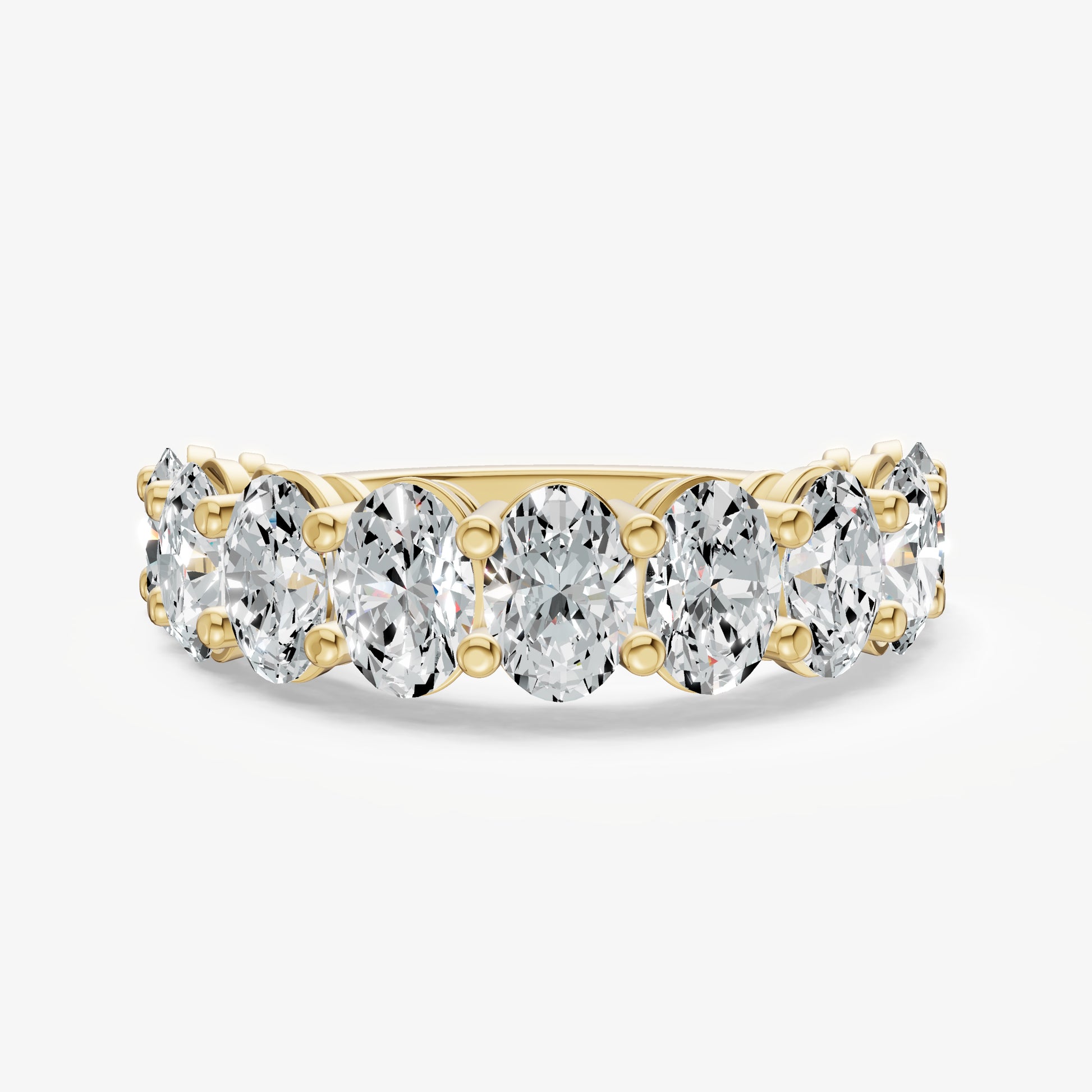 Statement Crown Set 0.40ct (40pt) Diamond Band