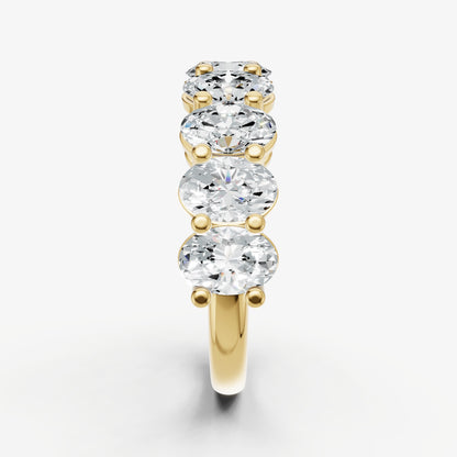 Statement Crown Set 0.40ct (40pt) Diamond Band