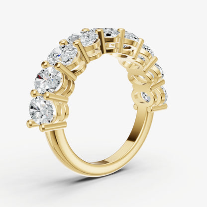 Statement Crown Set 0.40ct (40pt) Diamond Band