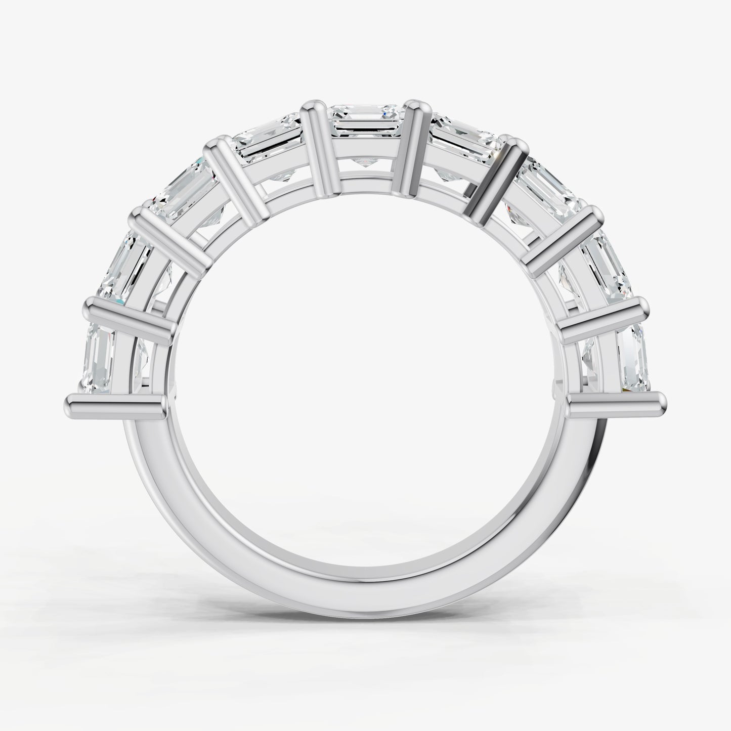 Statement Crown Set 0.45ct (45pt) Diamond Band