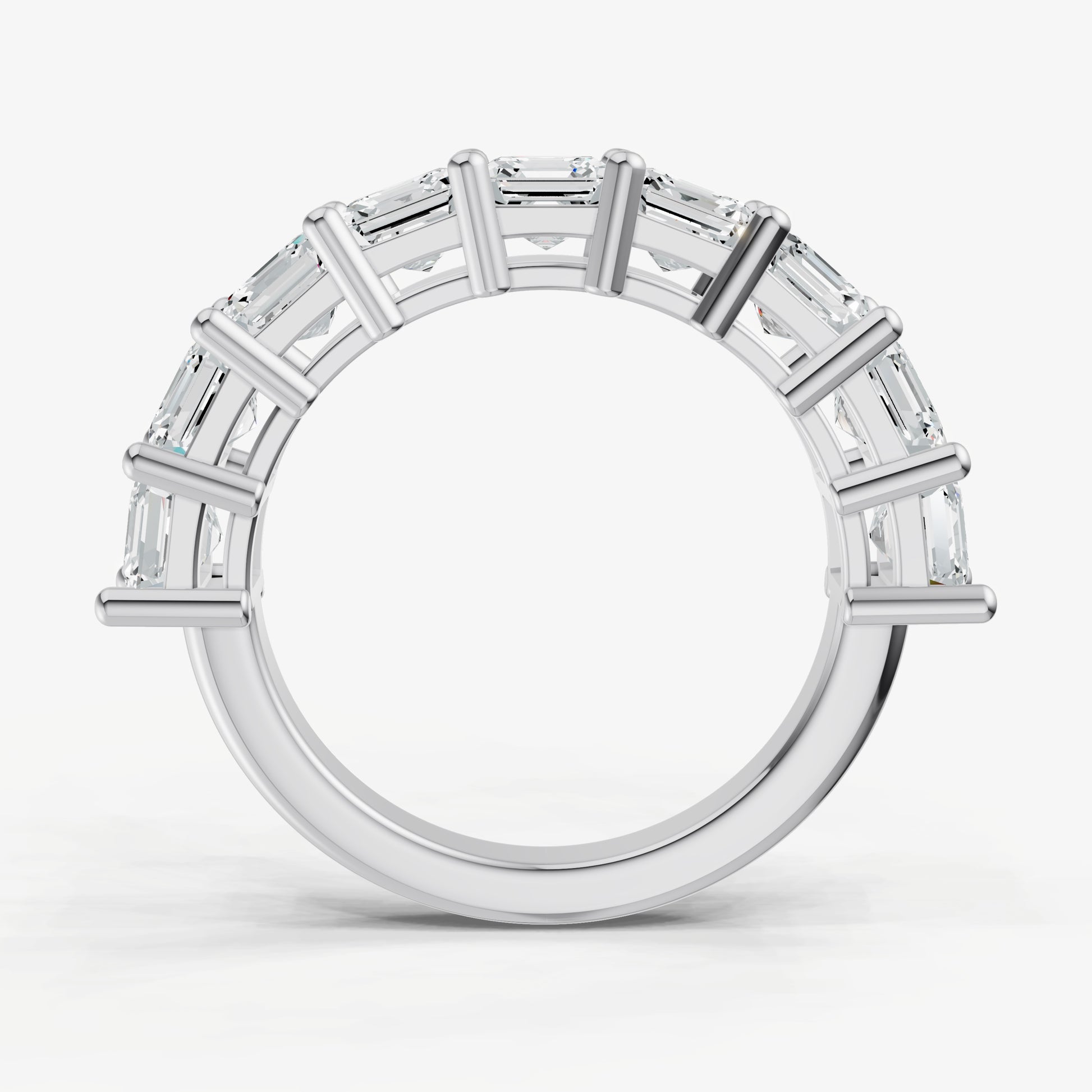 Statement Crown Set 0.45ct (45pt) Diamond Band