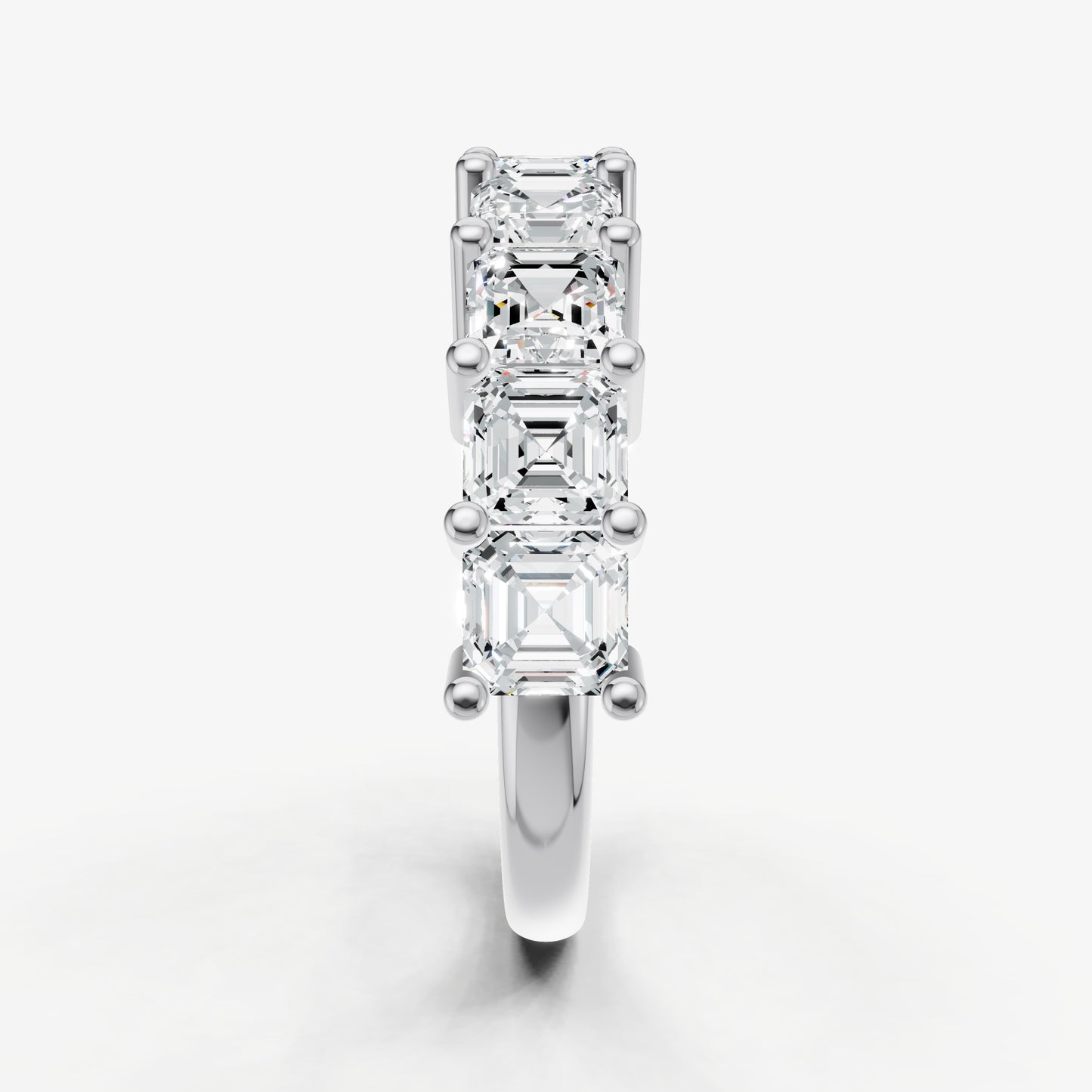 Statement Crown Set 0.45ct (45pt) Diamond Band