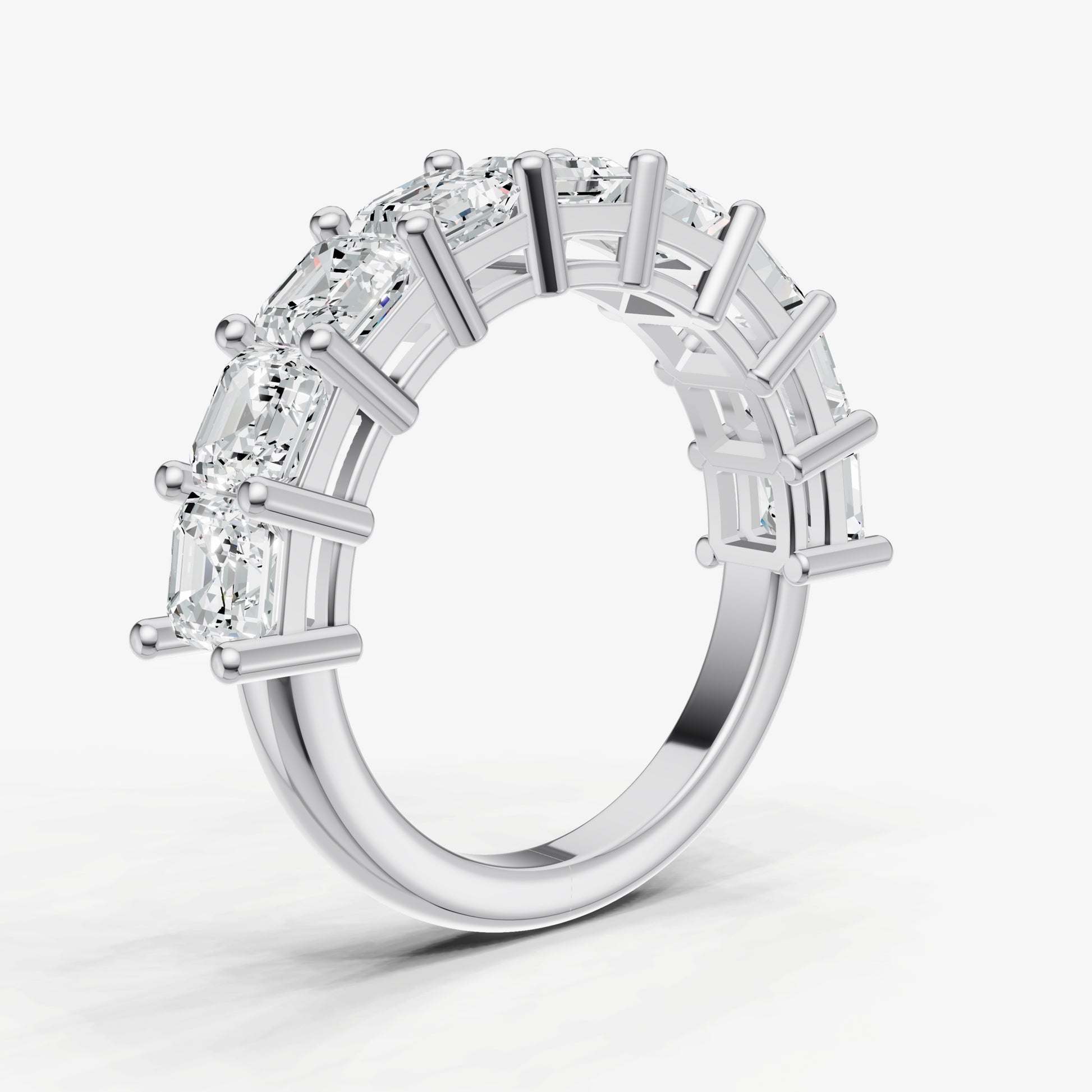 Statement Crown Set 0.45ct (45pt) Diamond Band