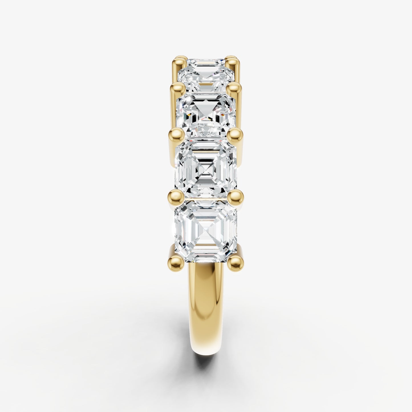 Statement Crown Set 0.45ct (45pt) Diamond Band