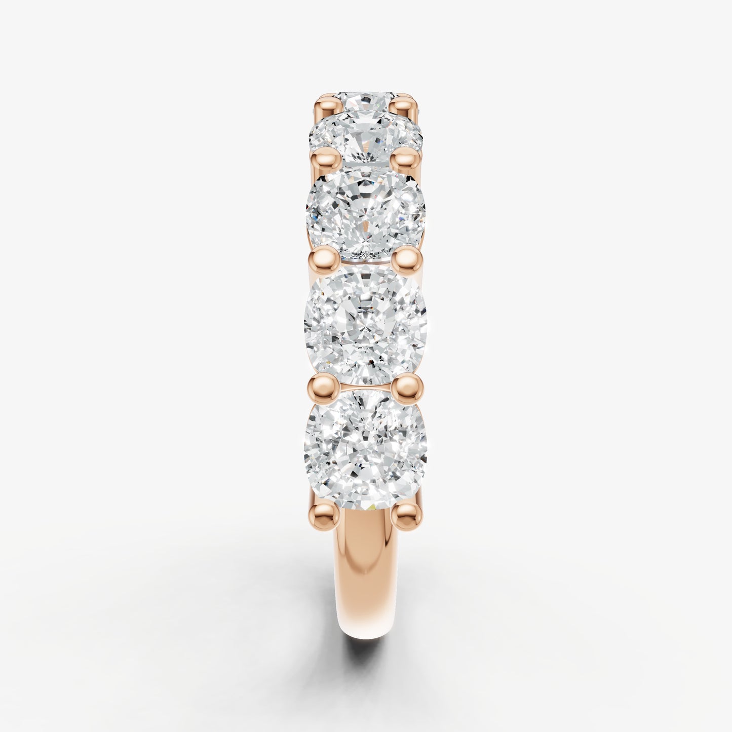 Statement Crown Set Cushion 45pt Diamond Band