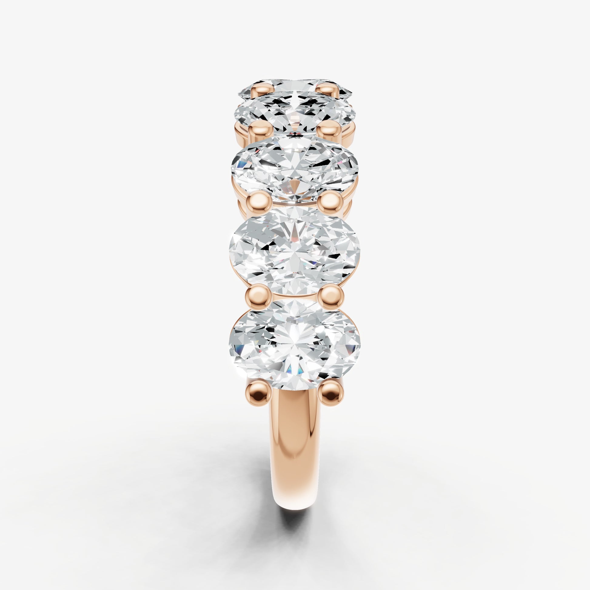Statement Crown Set 0.45ct (45pt) Diamond Band