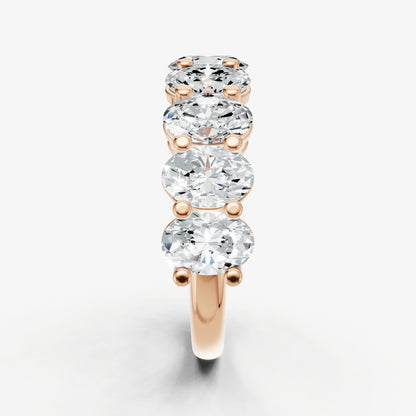 Statement Crown Set 0.45ct (45pt) Diamond Band