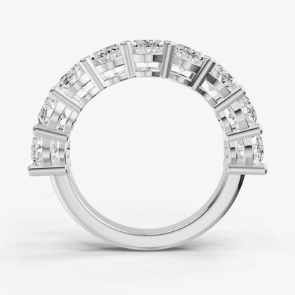 Statement Crown Set 0.45ct (45pt) Diamond Band
