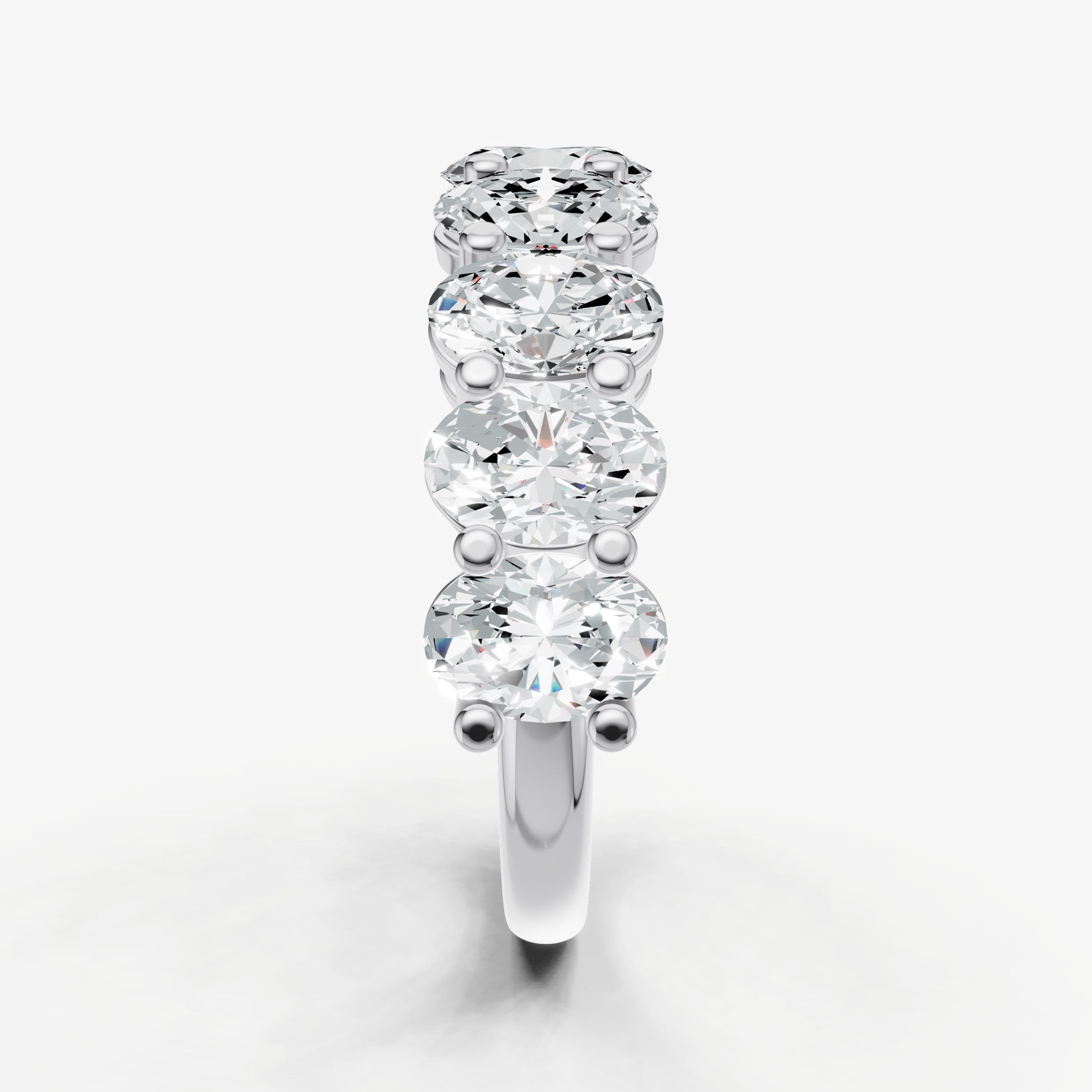 Statement Crown Set 0.45ct (45pt) Diamond Band