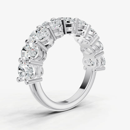Statement Crown Set 0.45ct (45pt) Diamond Band
