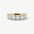 Statement Crown Set Oval 45pt Diamond Band