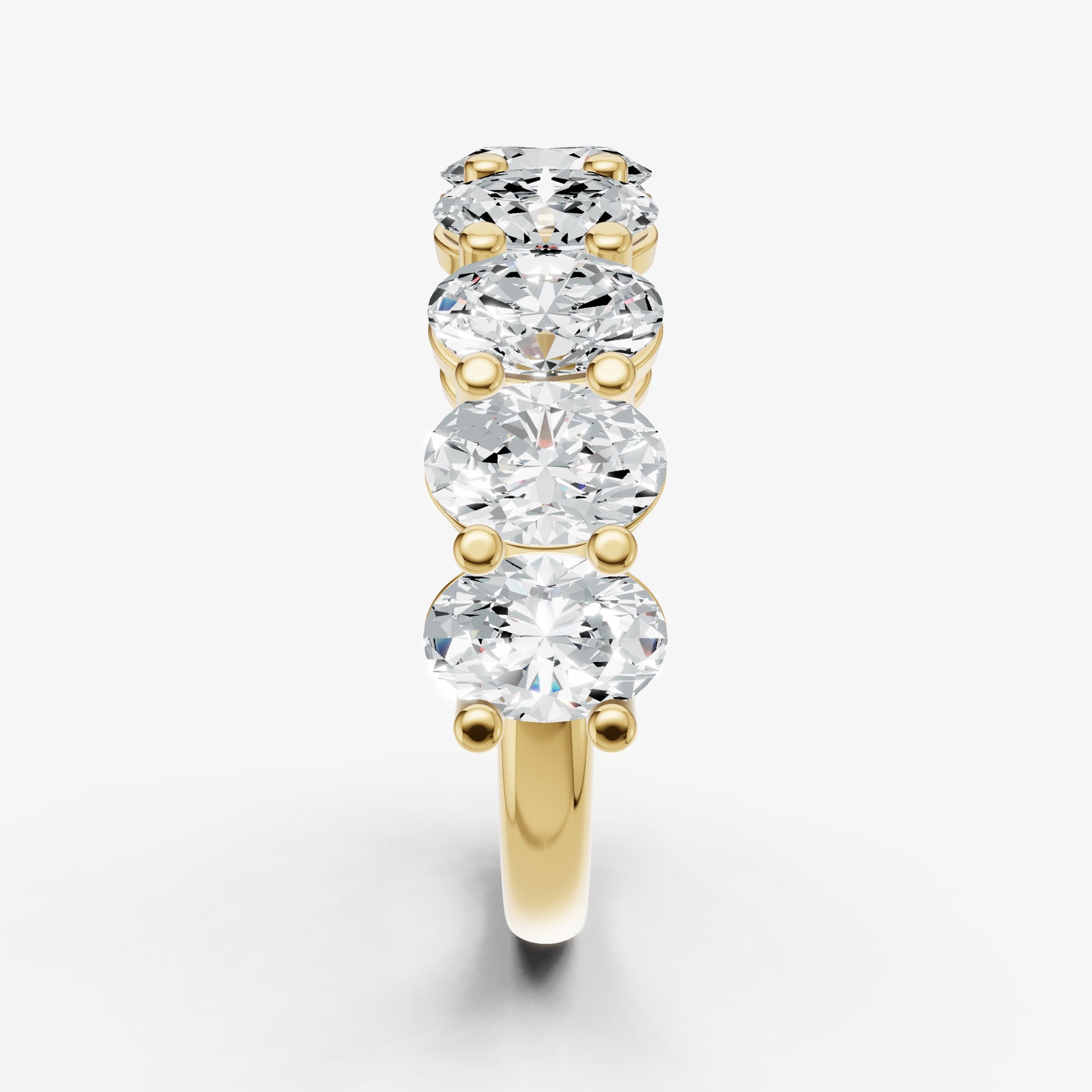 Statement Crown Set 0.45ct (45pt) Diamond Band