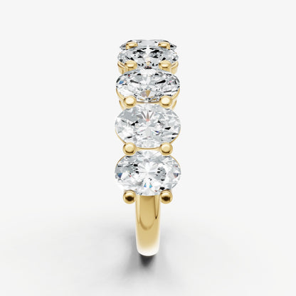 Statement Crown Set 0.45ct (45pt) Diamond Band