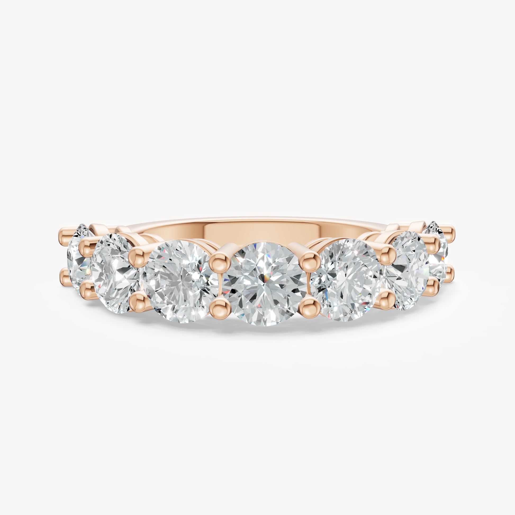 Statement Crown Set 0.45ct (45pt) Diamond Band