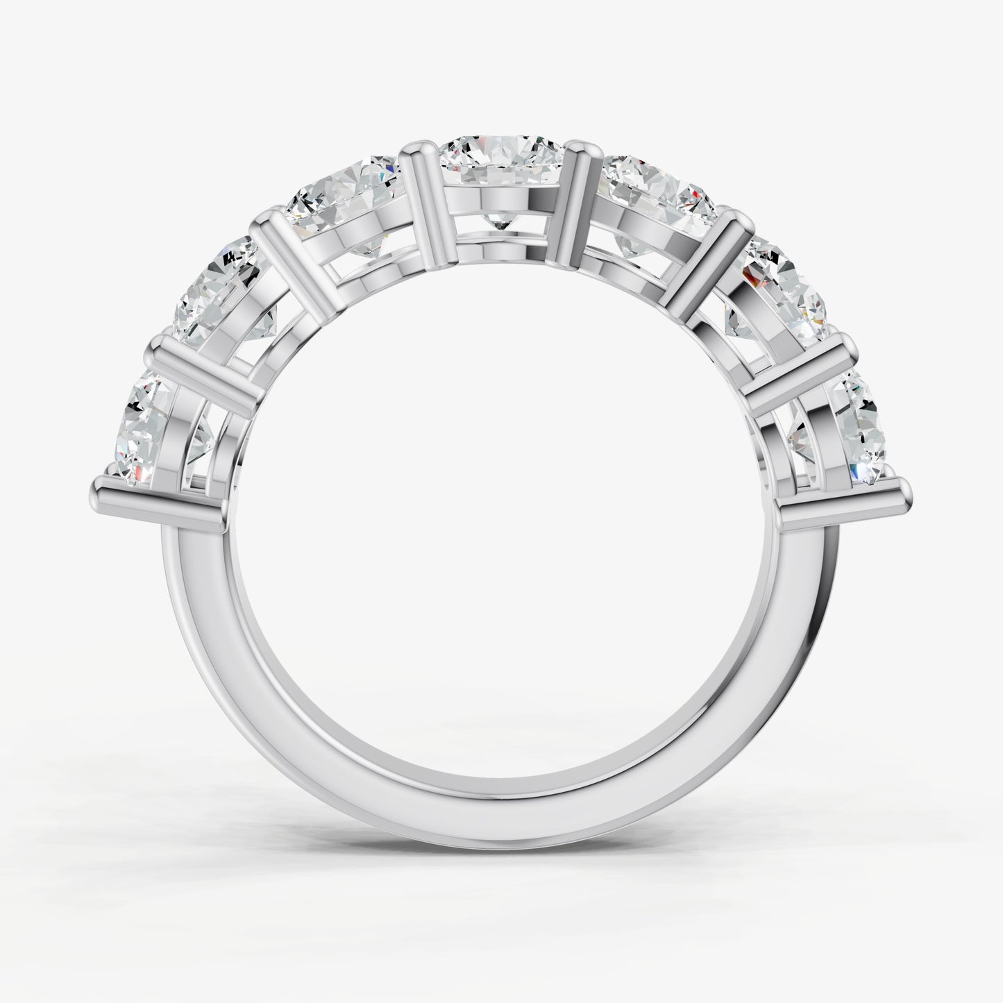 Statement Crown Set 0.45ct (45pt) Diamond Band