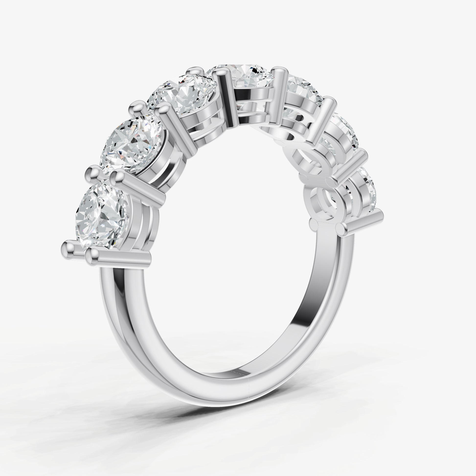 Statement Crown Set 0.45ct (45pt) Diamond Band