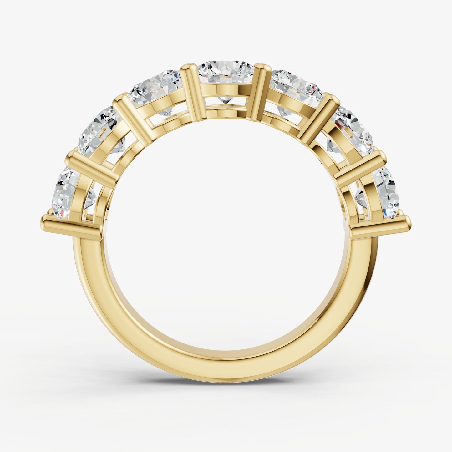 Statement Crown Set 0.45ct (45pt) Diamond Band