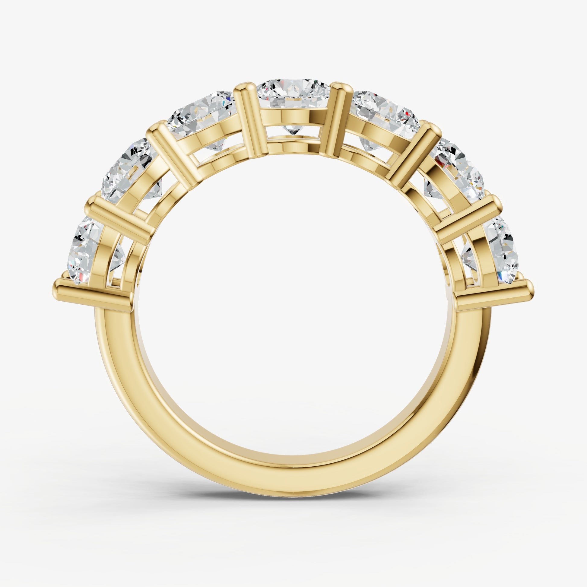 Statement Crown Set 0.45ct (45pt) Diamond Band