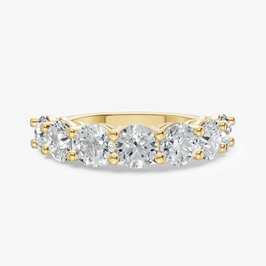 Statement Crown Set 0.45ct (45pt) Diamond Band