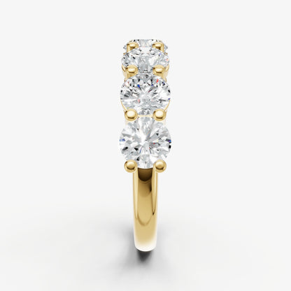 Statement Crown Set 0.45ct (45pt) Diamond Band
