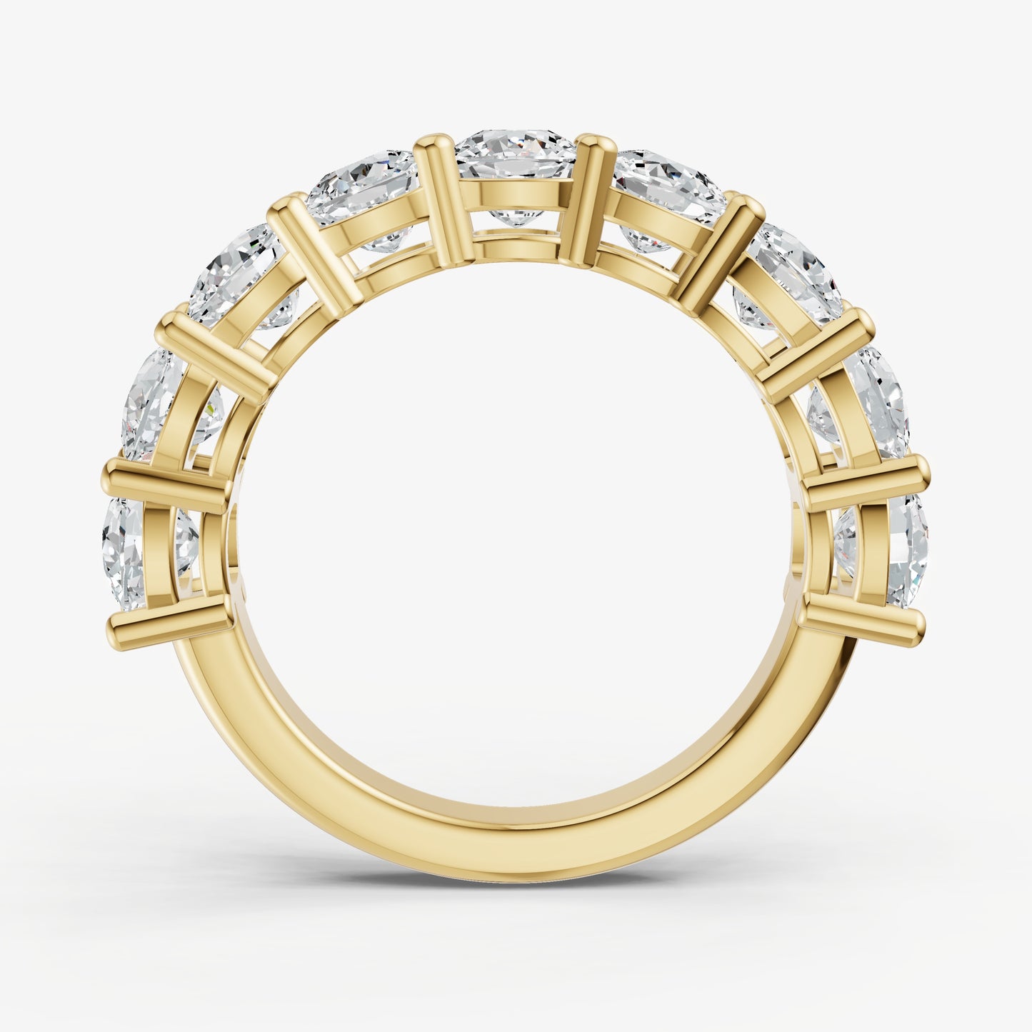 Statement Crown Set 0.45ct (45pt) Diamond Band