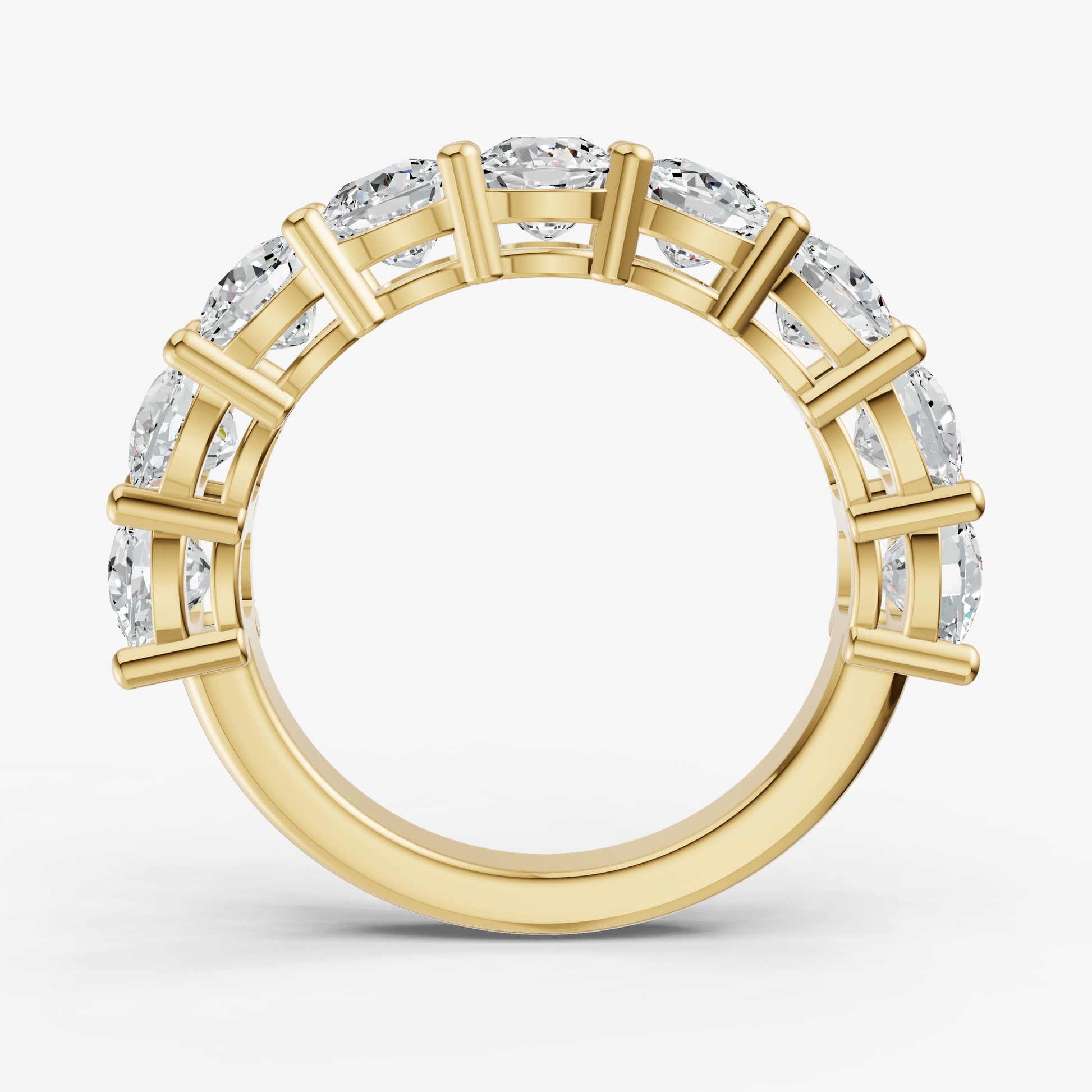 Statement Crown Set 0.45ct (45pt) Diamond Band