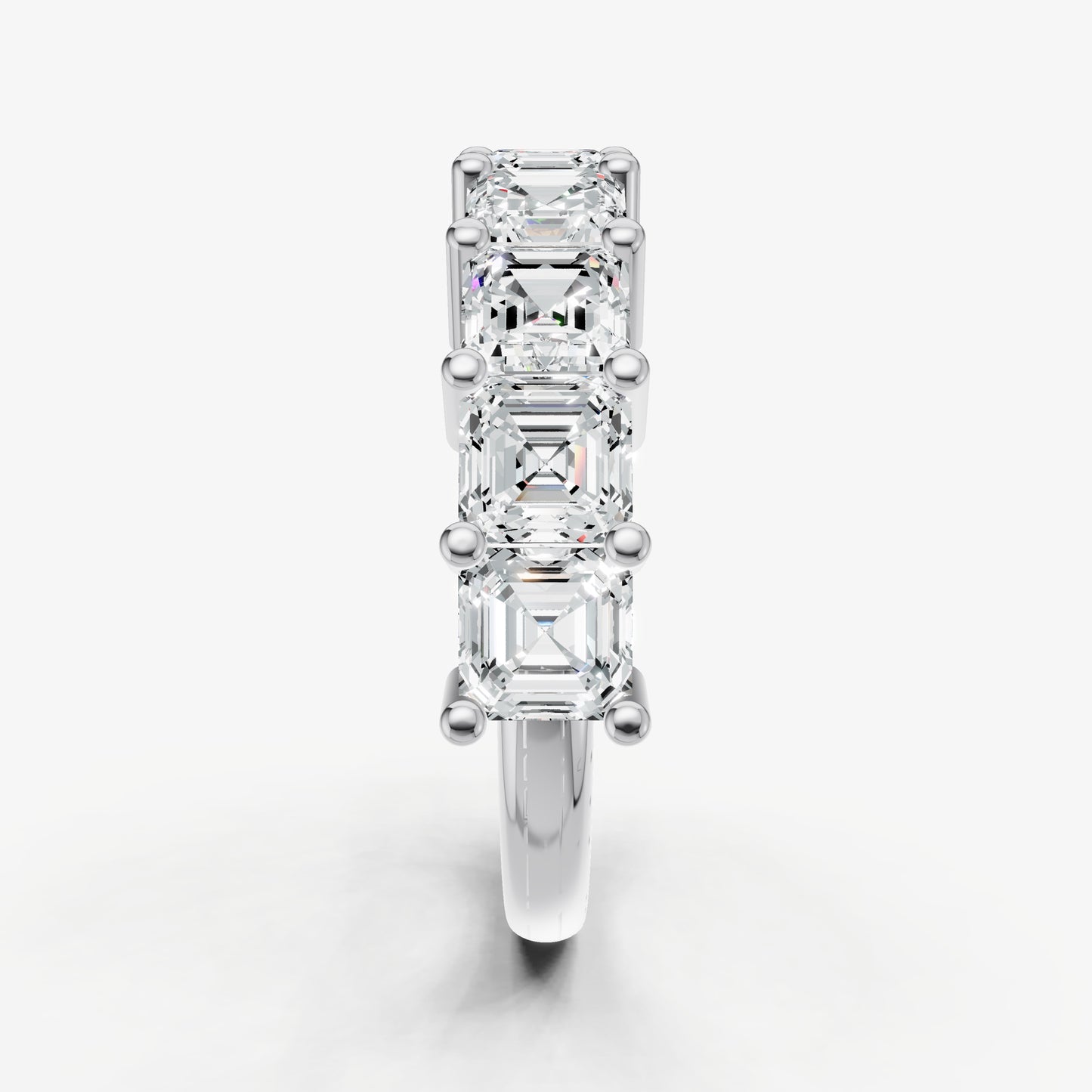 Statement Crown Set 0.50ct (50pt) Diamond Band