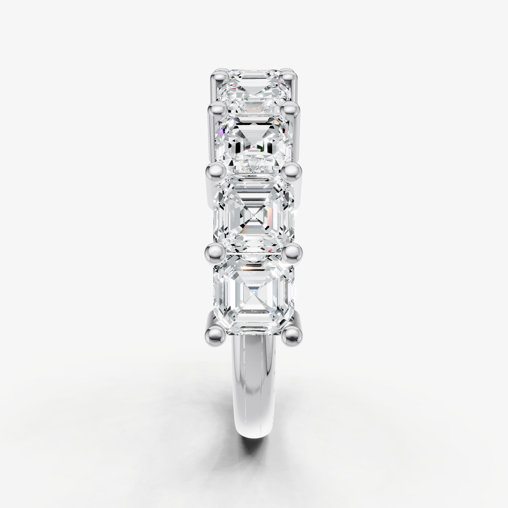 Statement Crown Set 0.50ct (50pt) Diamond Band
