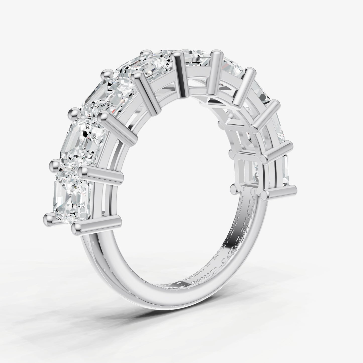Statement Crown Set 0.50ct (50pt) Diamond Band