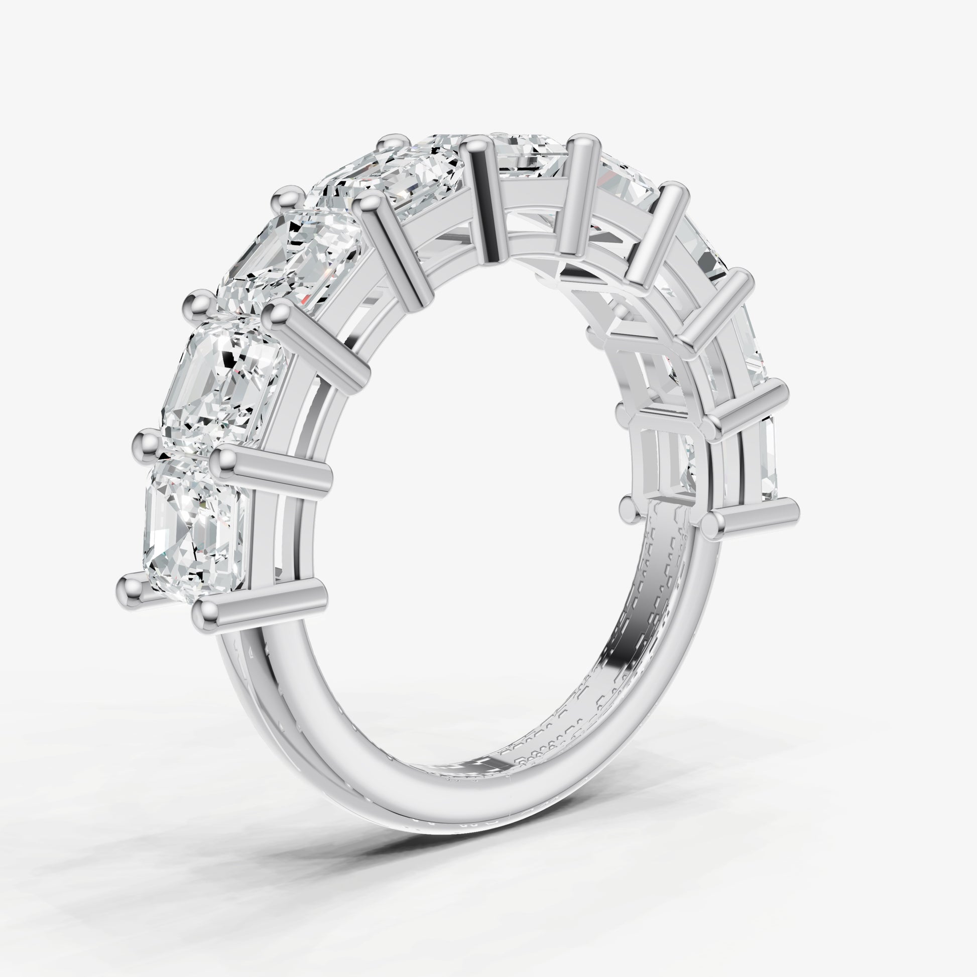 Statement Crown Set 0.50ct (50pt) Diamond Band