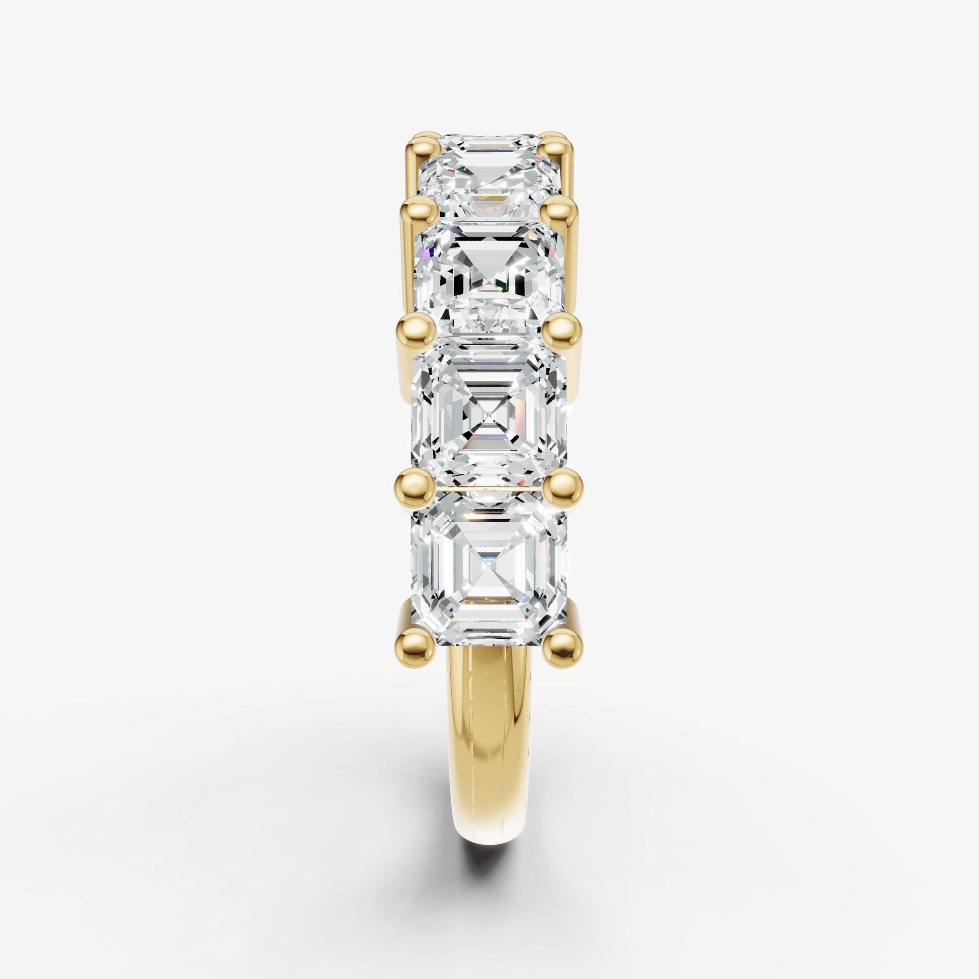 Statement Crown Set 0.50ct (50pt) Diamond Band
