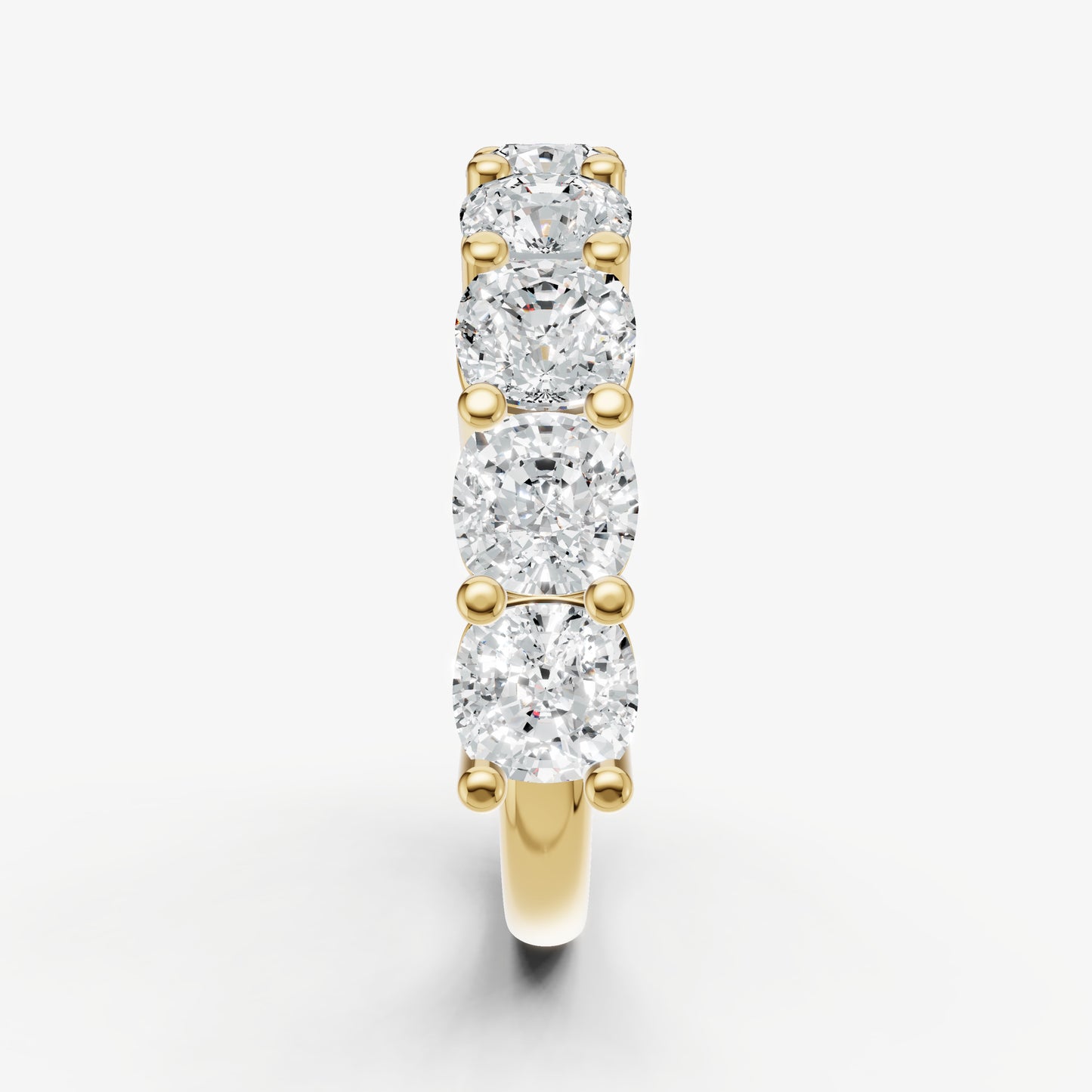 Statement Crown Set 0.50ct (50pt) Diamond Band