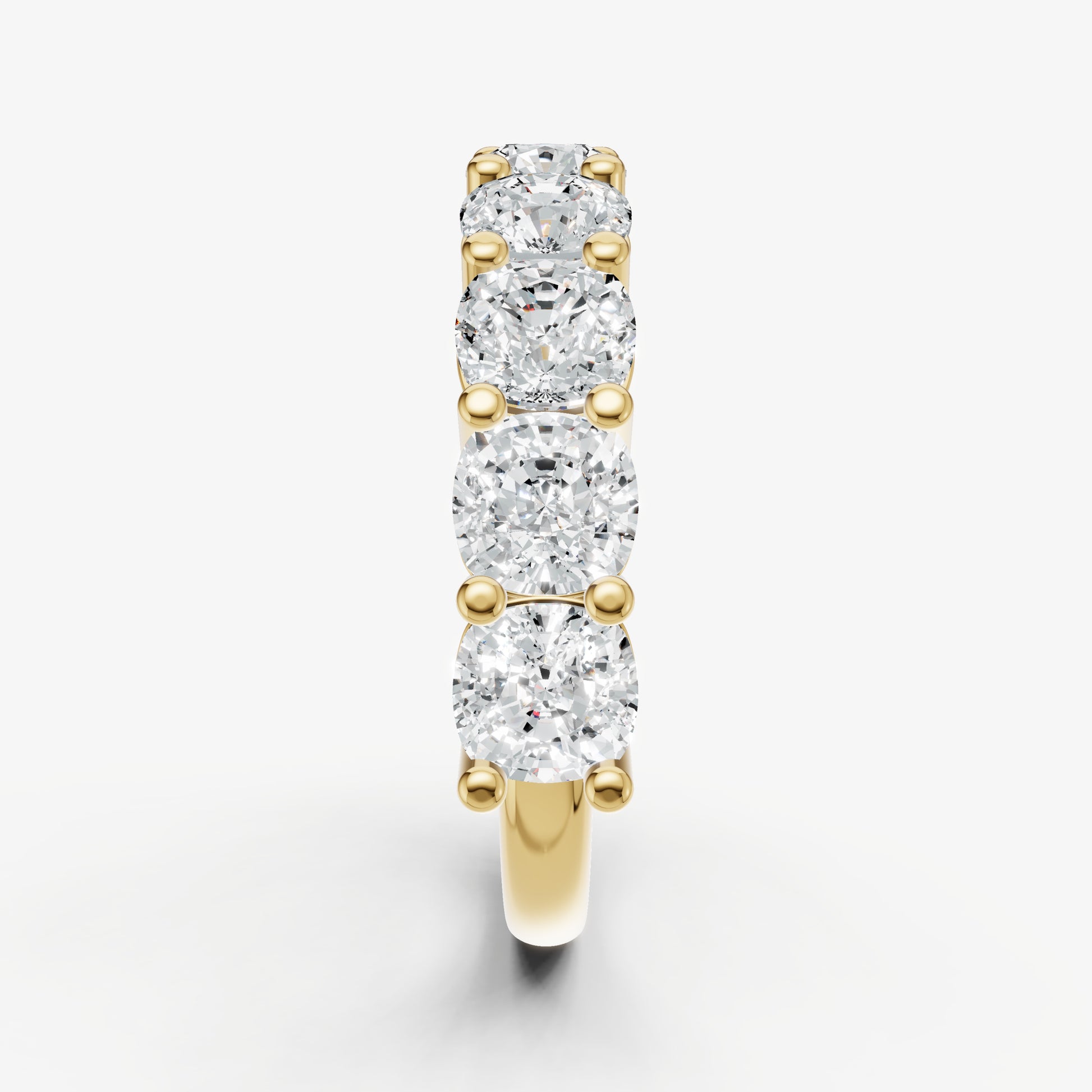 Statement Crown Set 0.50ct (50pt) Diamond Band