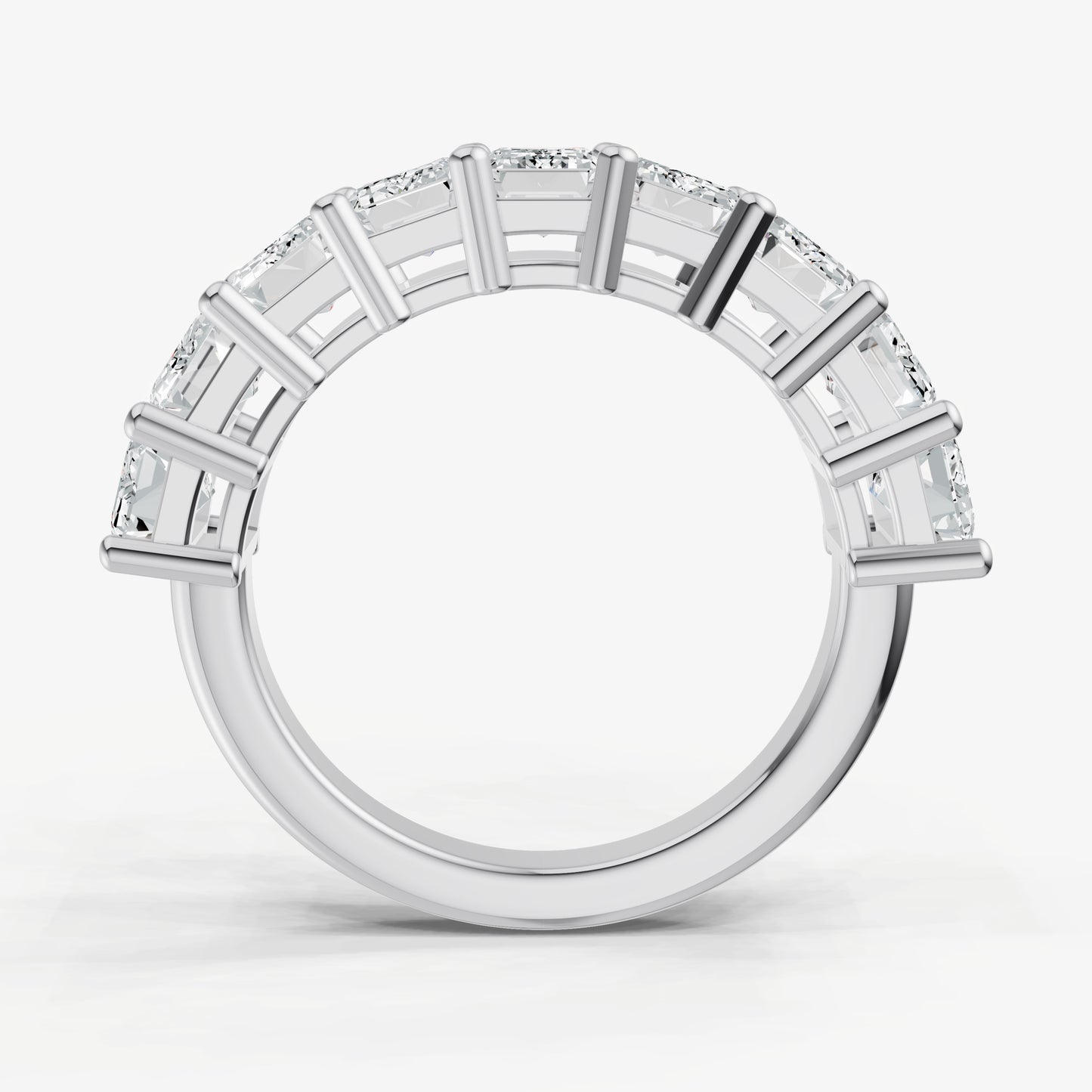 Statement Crown Set 0.50ct (50pt) Diamond Band