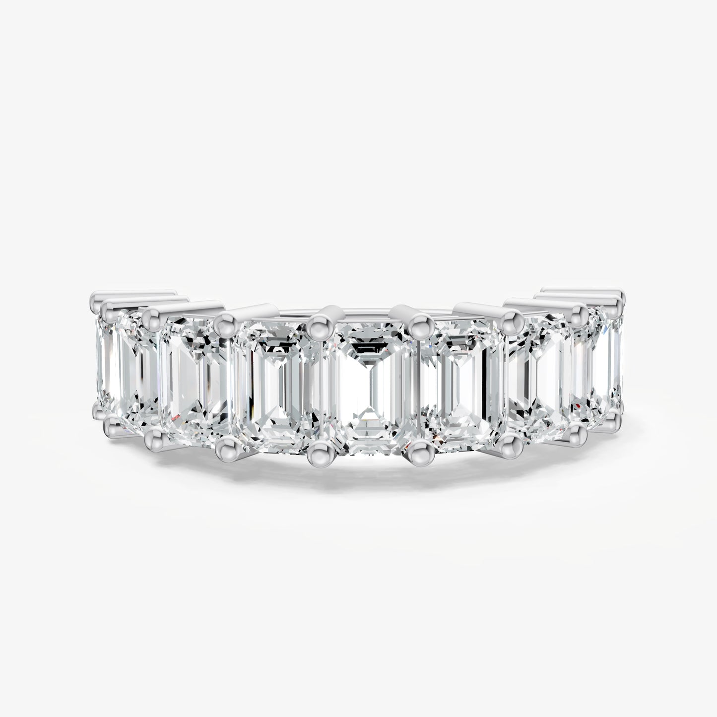 Statement Crown Set 0.50ct (50pt) Diamond Band