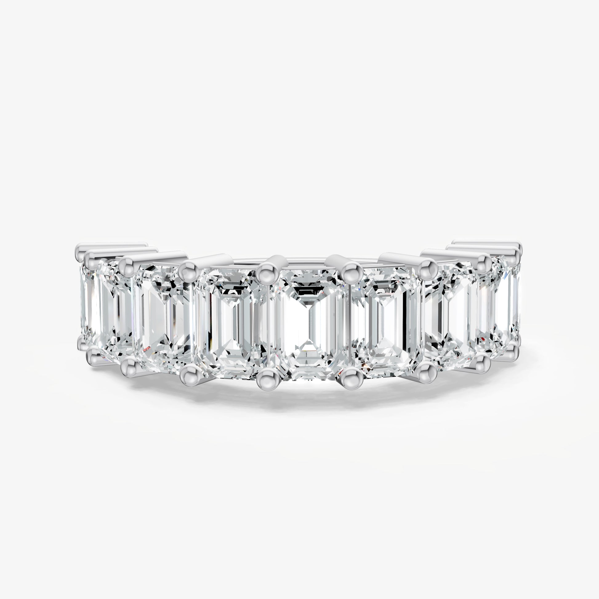 Statement Crown Set 0.50ct (50pt) Diamond Band