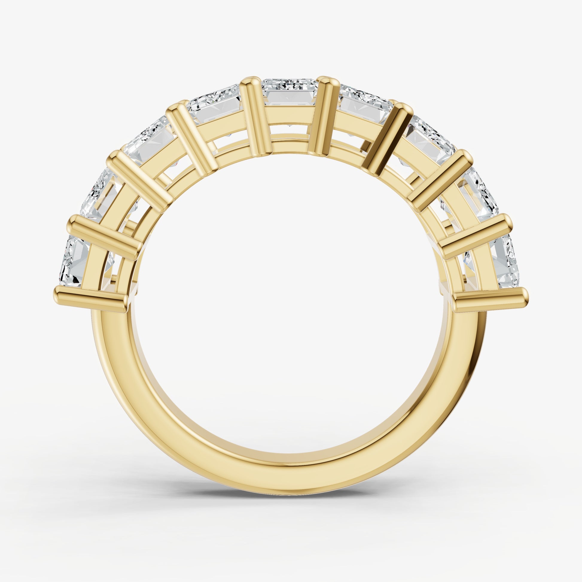 Statement Crown Set 0.50ct (50pt) Diamond Band