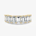 Statement Crown Set Emerald 50pt Diamond Band